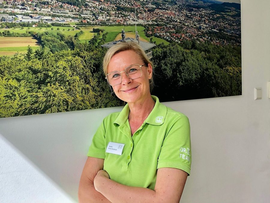 Sandra aus dem Team der Praxis Dr. Rathgeber